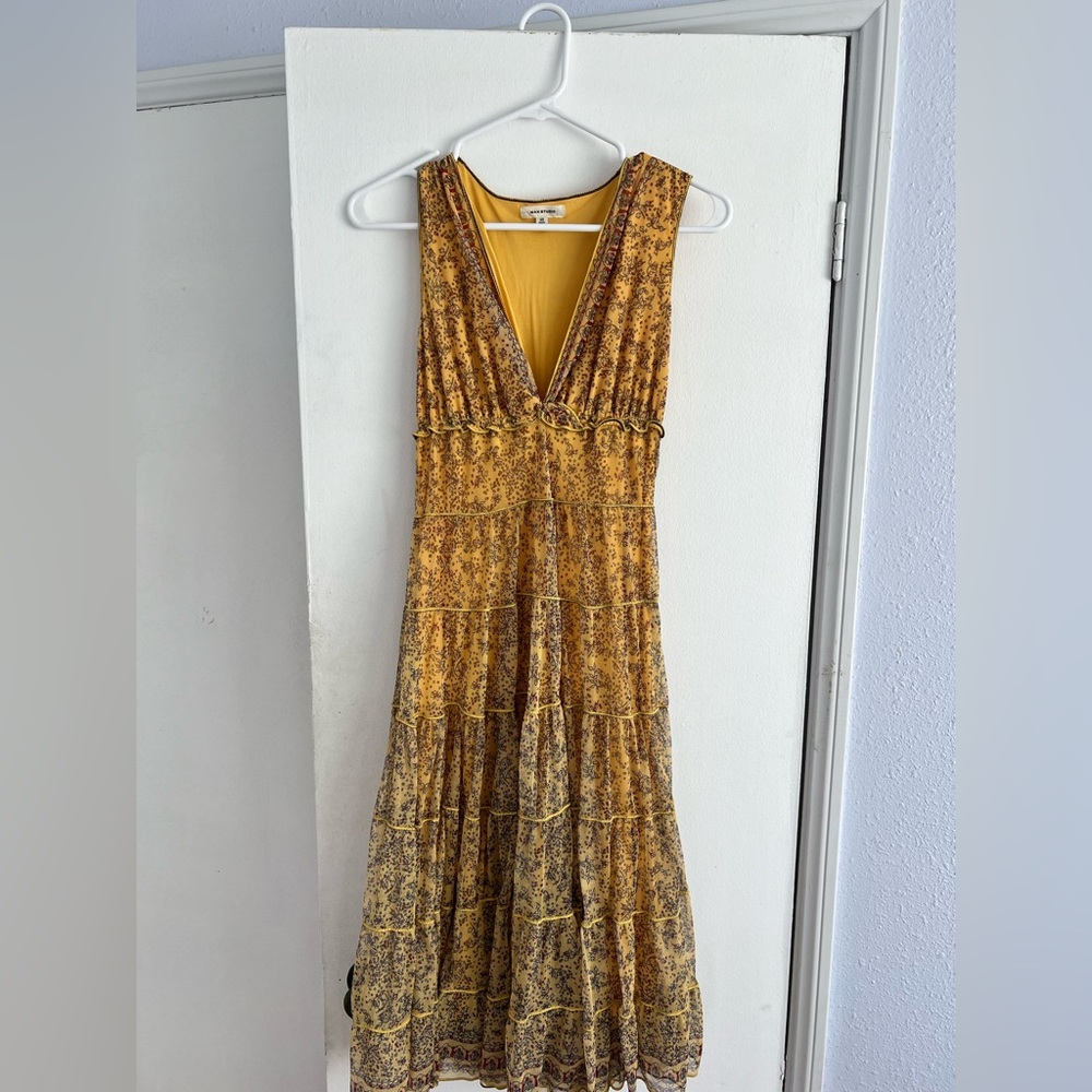 Max Studio Yellow Dress